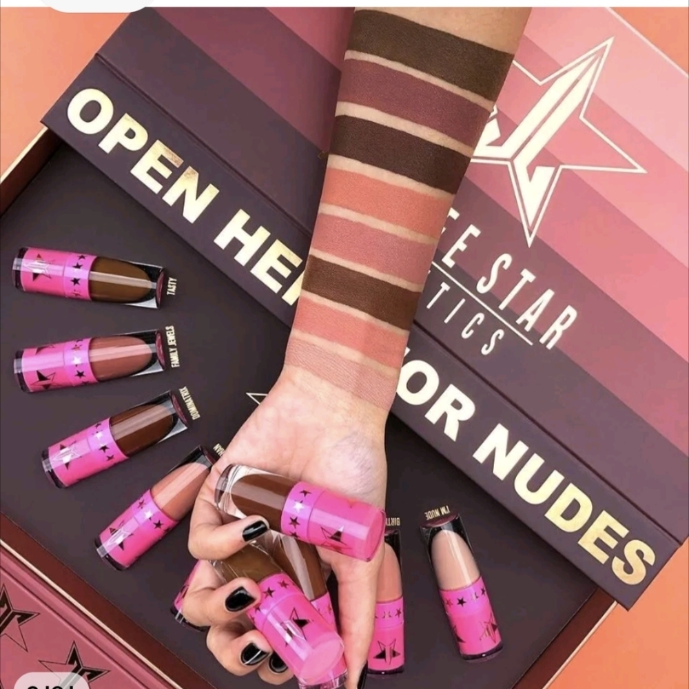 Jeffree Star Mini Nudes Bundle Volume 2 — Mini Velour Liquid Lipstick Set NIB
